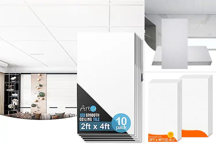 Detailed view of Best Basement Ceiling Tiles