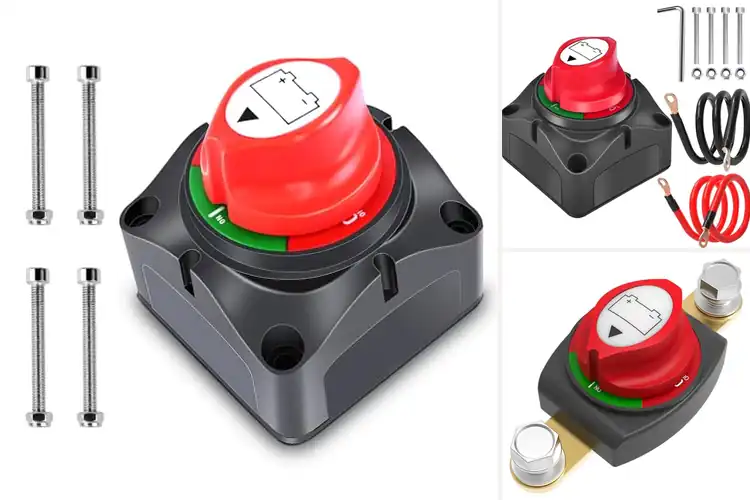 Detailed view of Best Boat Battery Disconnect Switches