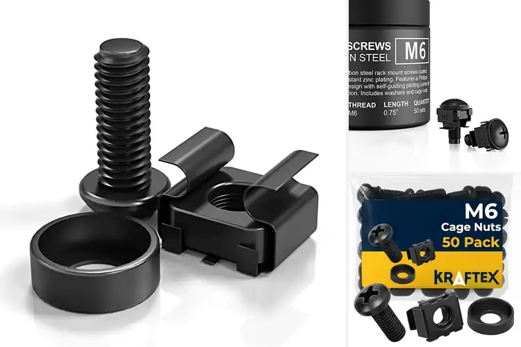 Detailed view of Best Cage Nuts: Top 10 Picks for a Stable Server Rack Setup