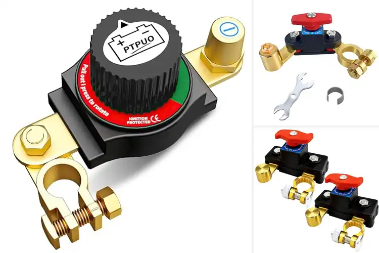 Detailed view of Best Car Battery Shut Off Switches to Save Power & Money