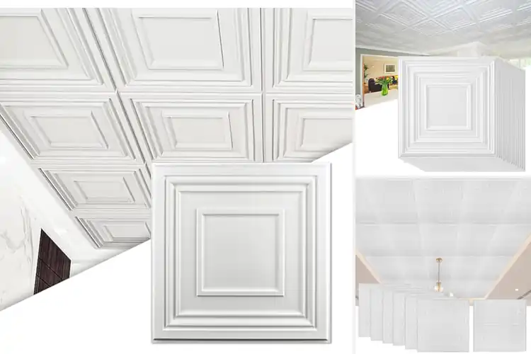 Detailed view of Best Ceiling Renovation Tiles: Transform Your Space Easily
