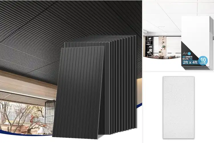 Detailed view of Best Ceiling Tile Packs: Transform Your Space