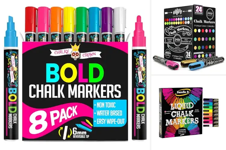 Detailed view of Best Chalkboard Decor Markers: Top 10 Picks for Creative Fun