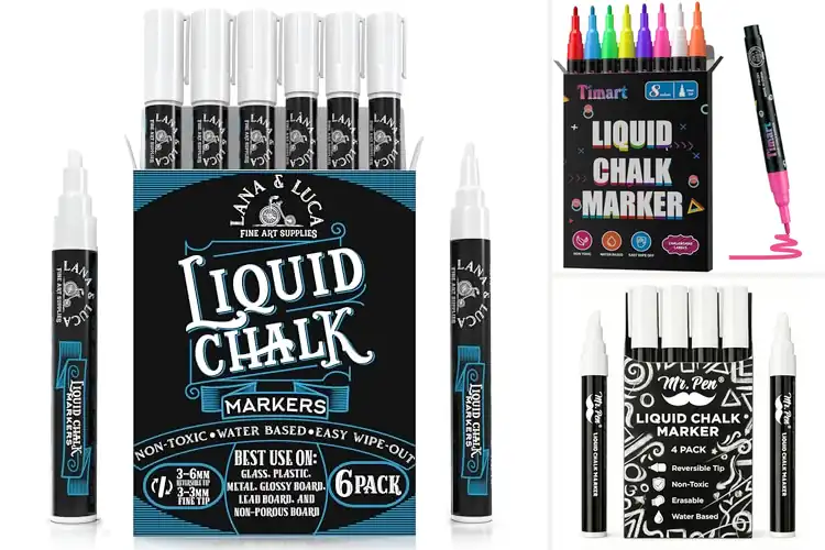 Detailed view of Best Chalkboard Label Pens