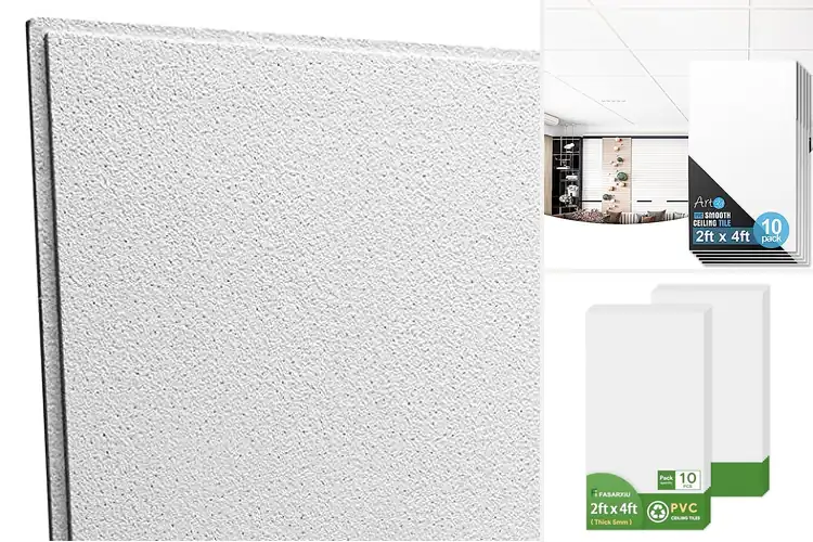 Detailed view of Best Class A Fire Rated Ceiling Tiles