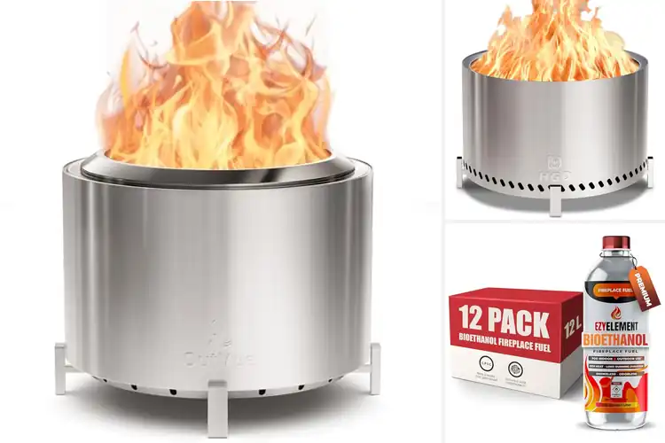 Detailed view of Best Clean Burning Fire Pit