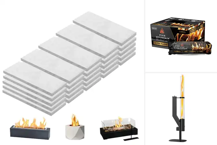Detailed view of Best Clean Burning Fireplace Technology