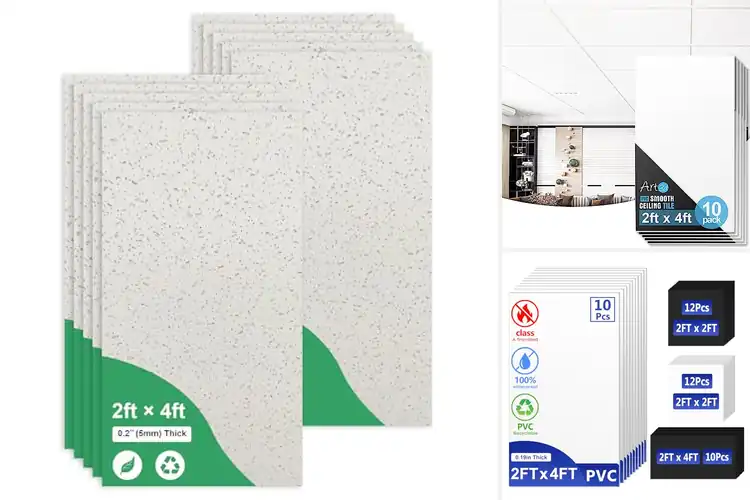 Detailed view of Best Drop Ceiling Panels