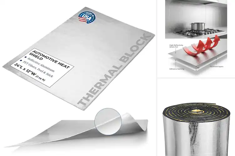Detailed view of Best Engine Heat Transfer Shields