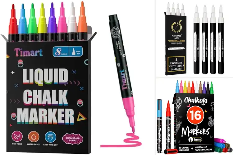 Detailed view of Best Fine Tip Chalk Pens