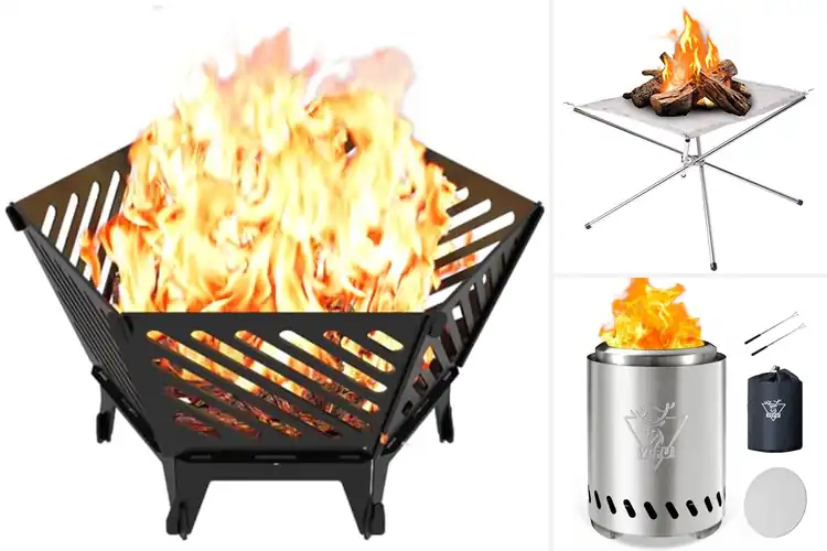 Detailed view of Best Fire Pit With Travel Bag