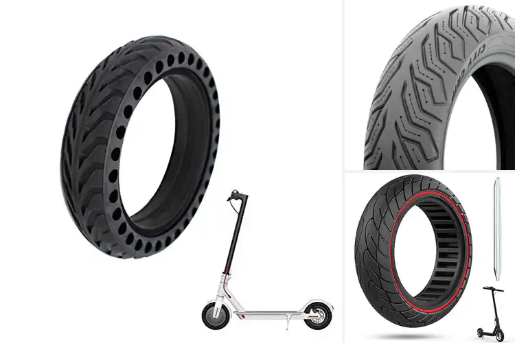 Detailed view of Best Front Rear Scooter Tires