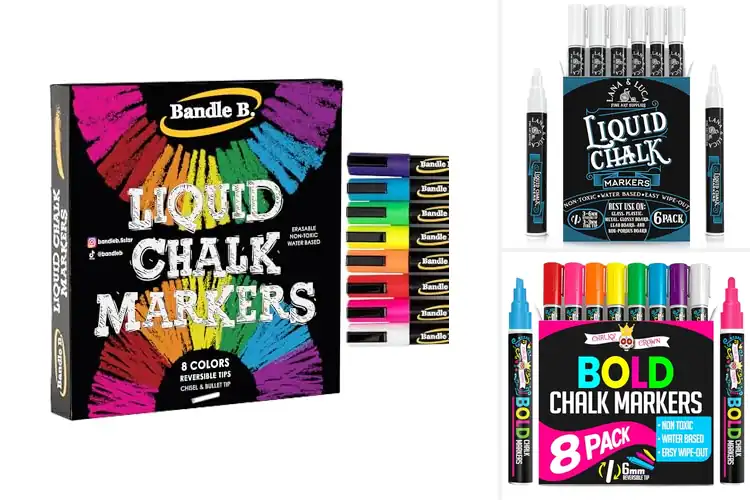 Detailed view of Best Liquid Chalk Pens