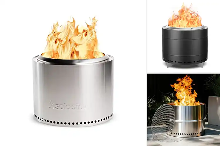 Detailed view of Best Low Smoke Fire Pit