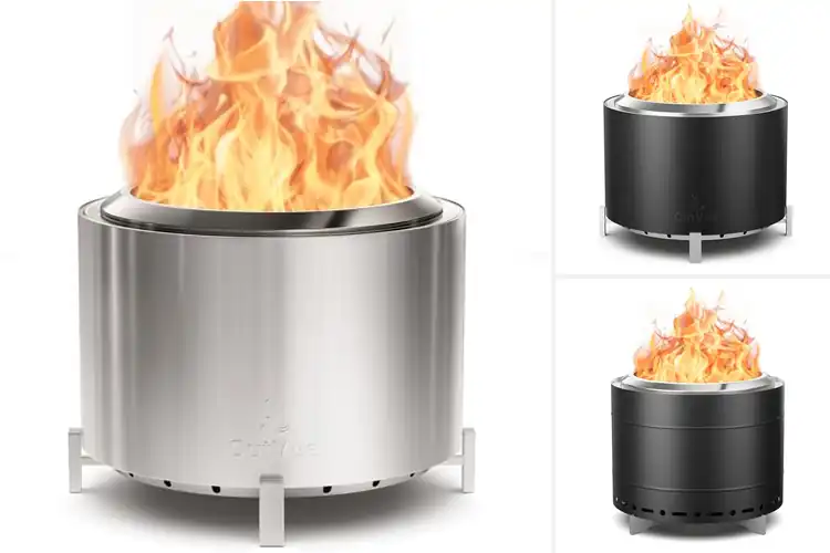 Detailed view of Best Low Smoke Fire Pits