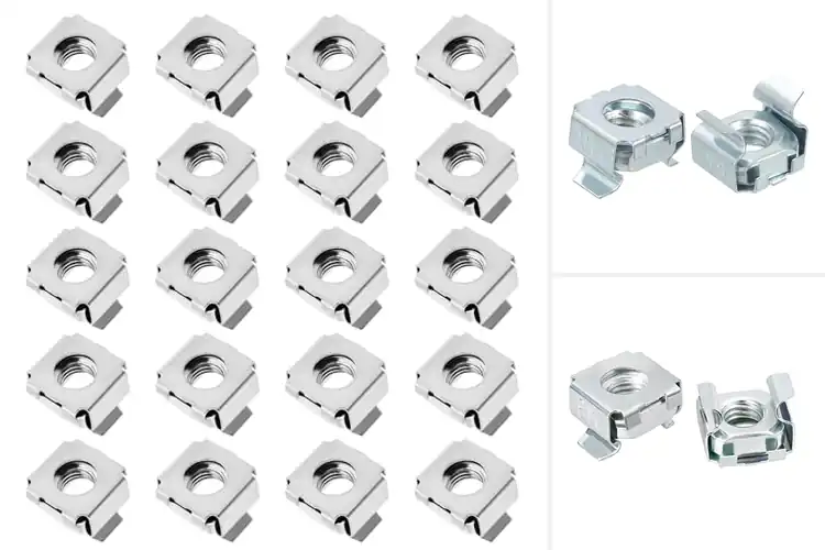 Detailed view of Best M8 Cage Nuts