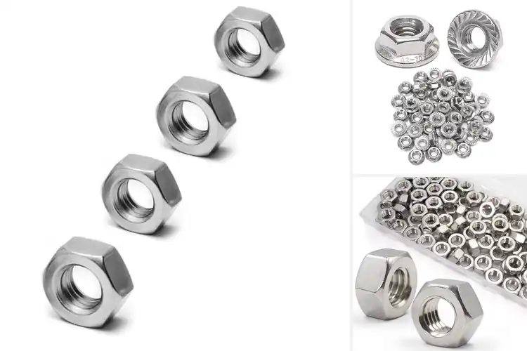 Detailed view of Best M8 Nuts
