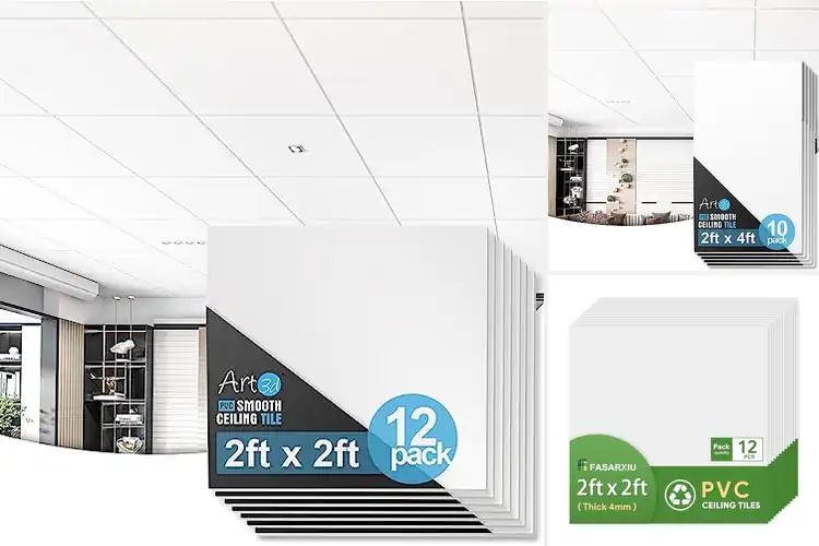 Detailed view of Best Moisture Resistant Ceiling Tiles