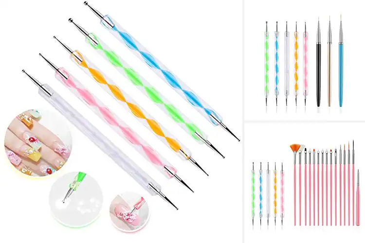 Detailed view of Best Nail Art Dotting Pen Set