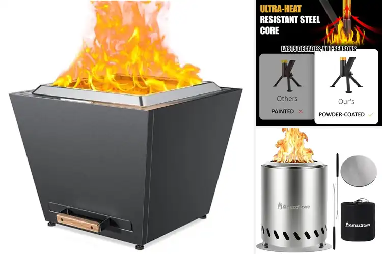 Detailed view of Best Pellet Fire Pits