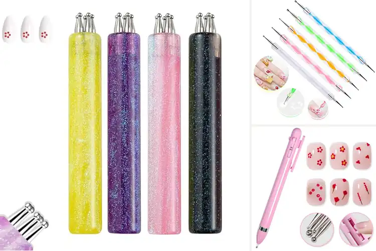 Detailed view of Best Portable Nail Dotting Pen Set