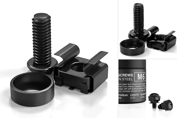 Detailed view of Best Rack Mount Cage Nuts: Top Picks for Durability & Ease
