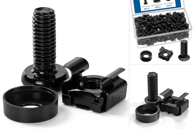 Detailed view of Best Rack Mount Nuts: Top 10 Durable & Affordable Options