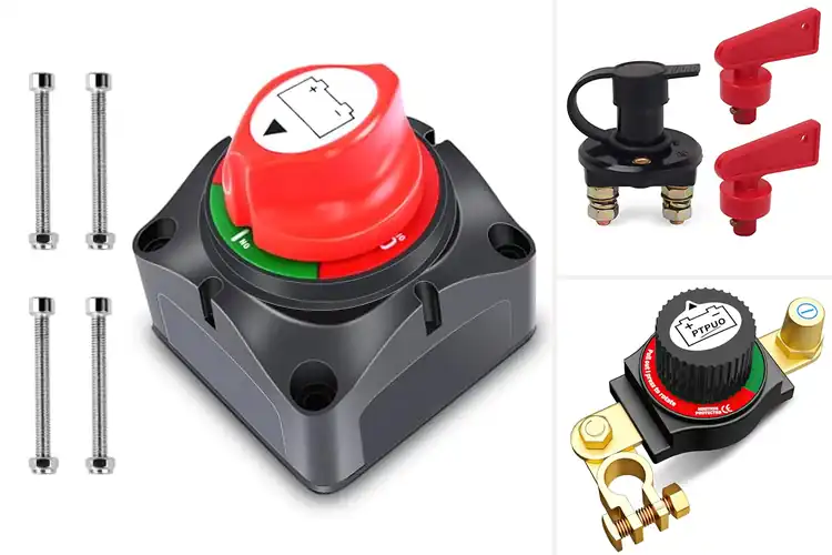 Detailed view of Best RV Battery Kill Switches