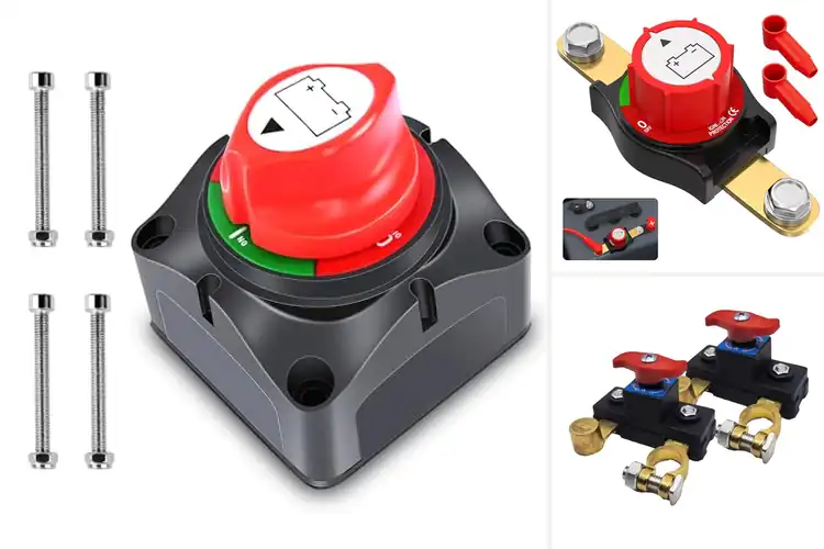 Detailed view of Best RV Battery Shut Off Switches