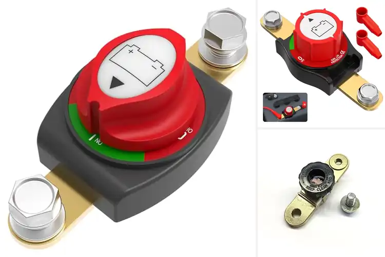 Detailed view of Best Side Post Battery Disconnect Switches