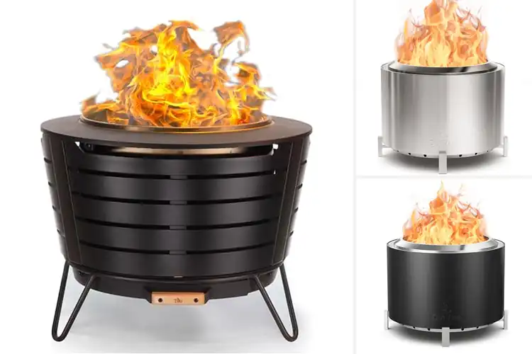 Detailed view of Best Smokeless Fire Pits for Clean, Cozy Outdoor Nights