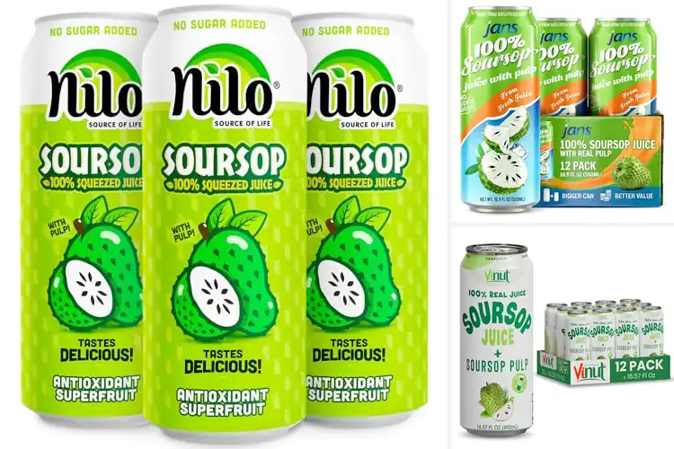 Detailed view of Best Soursop Juice: Pure Flavor, Maximum Benefits, Top Picks