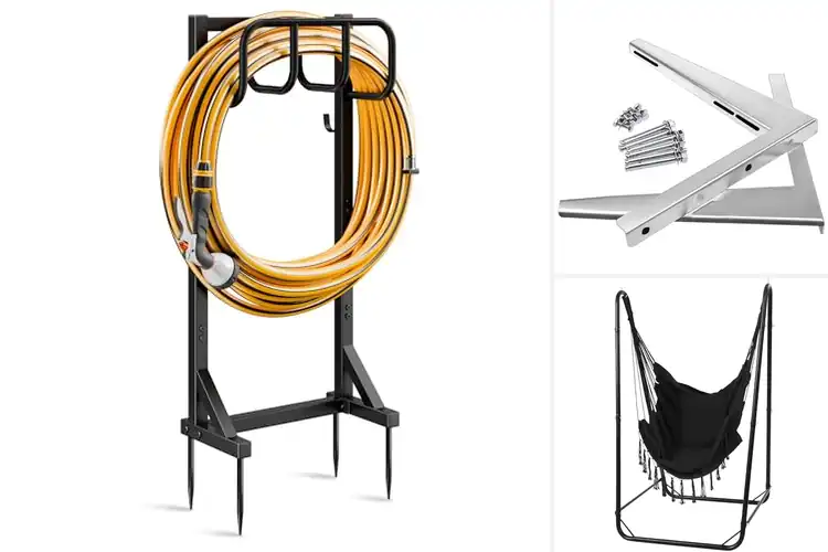 Detailed view of Best Stable One-Piece Triangular Stand