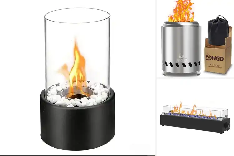 Detailed view of Best Tabletop Fireplaces: Top 10 Picks for Warmth & Ambiance