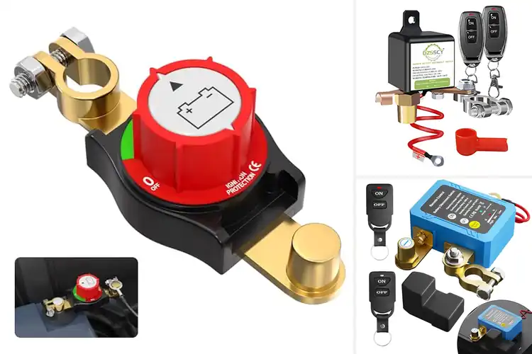 Detailed view of Best Truck Battery Kill Switches