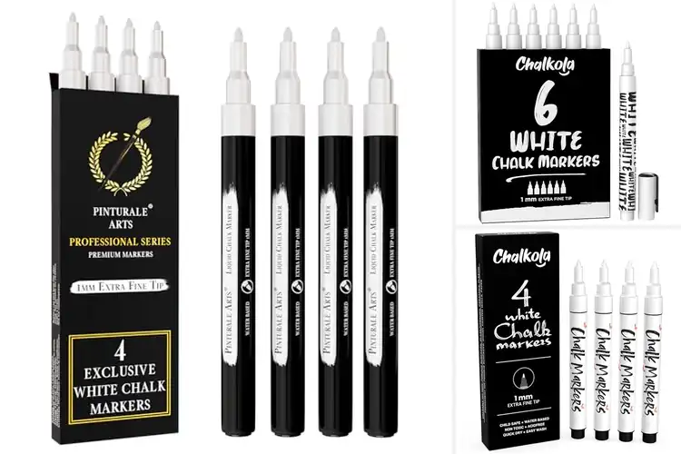 Detailed view of Best White Chalk Marker For Fine Lines