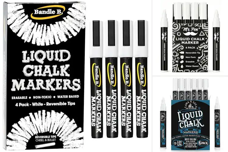 Detailed view of Best White Chalk Markers