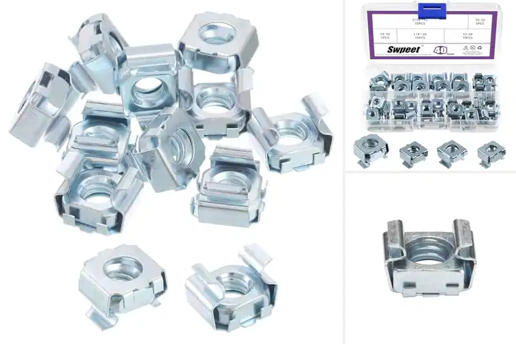 Detailed view of Best Zinc Plated Cage Nuts: Secure Your Equipment with Ease
